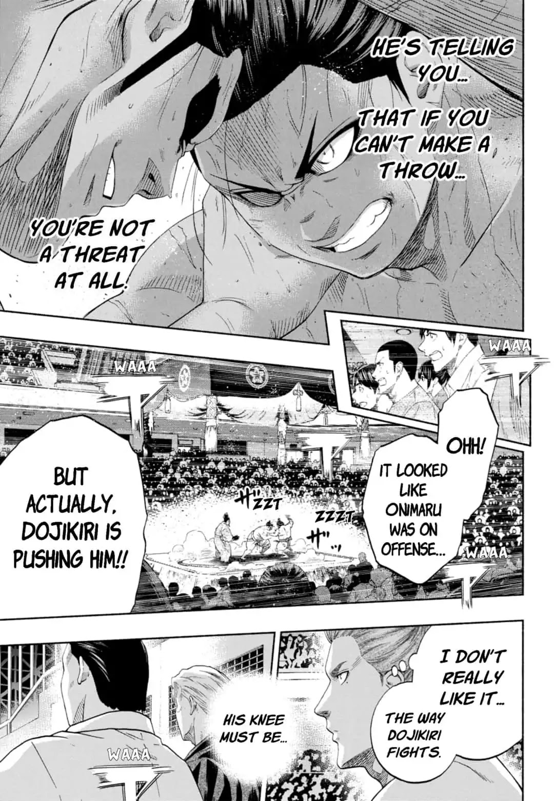 Hinomaru Zumou chapter 231 page 7