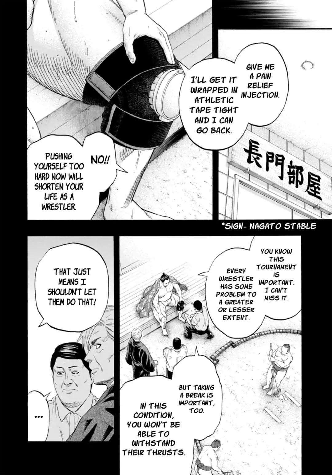 Hinomaru Zumou chapter 231 page 8