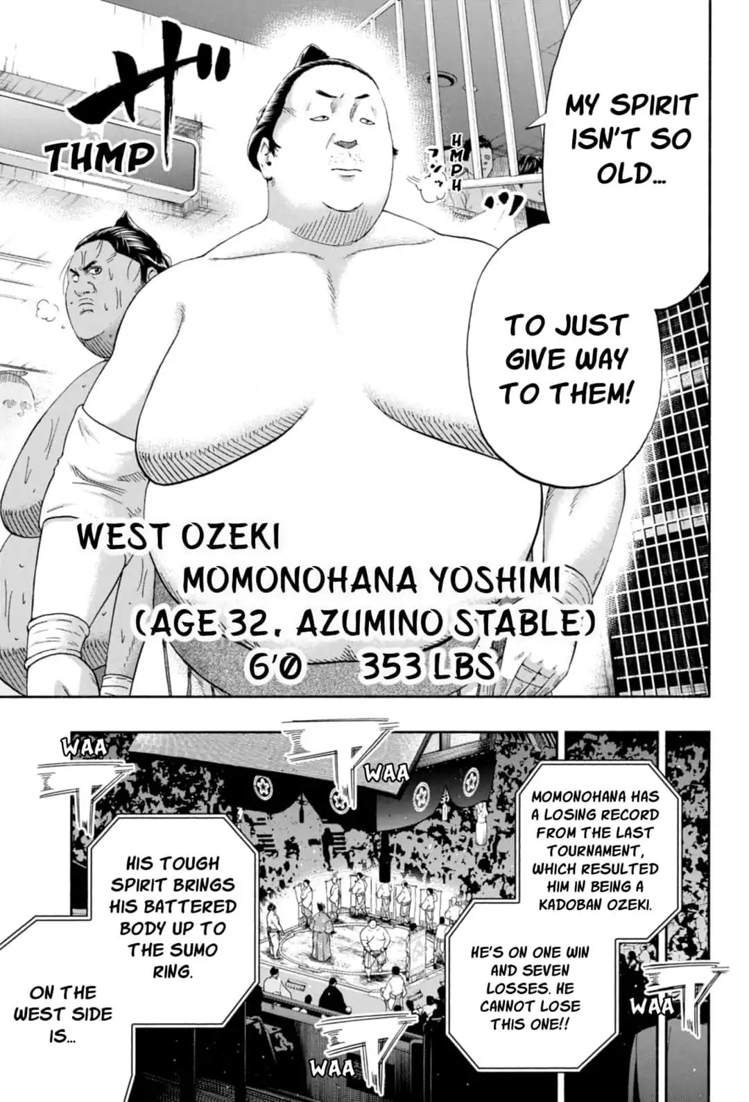 Hinomaru Zumou chapter 232 page 12