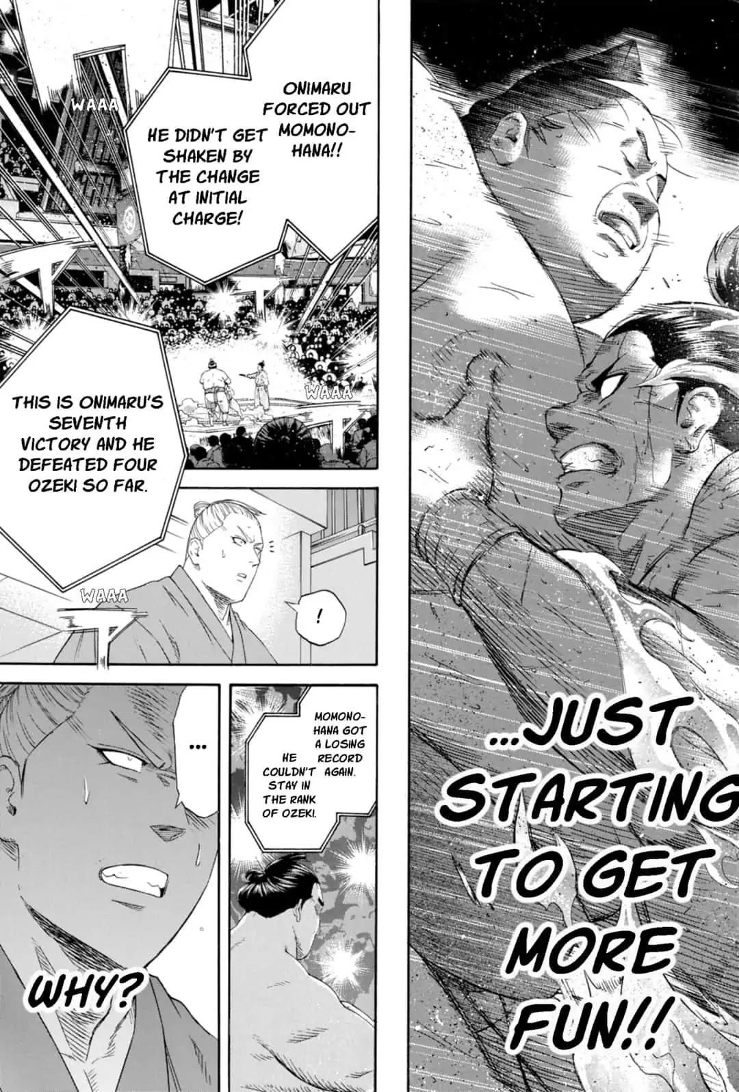 Hinomaru Zumou chapter 232 page 18