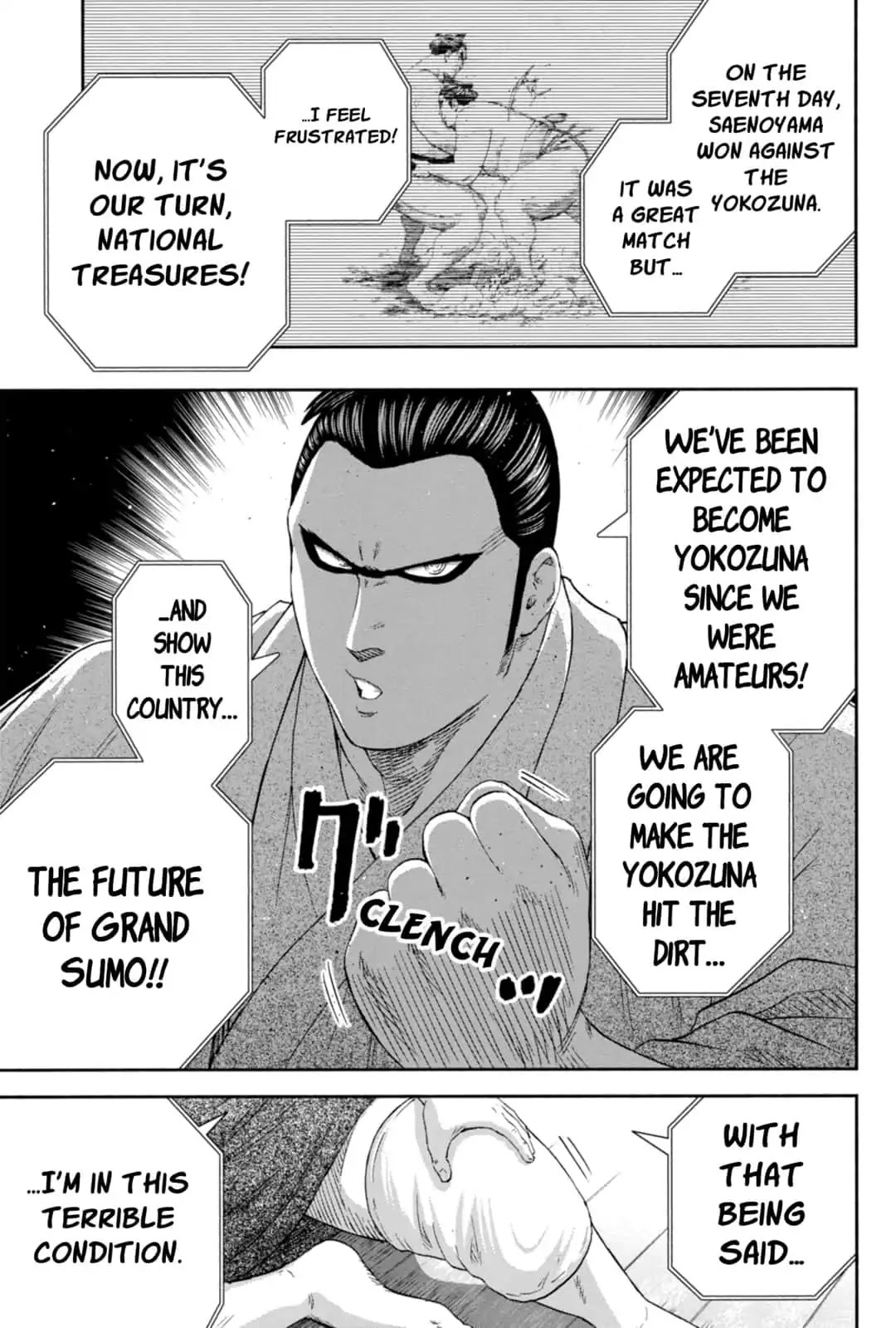 Hinomaru Zumou chapter 232 page 6