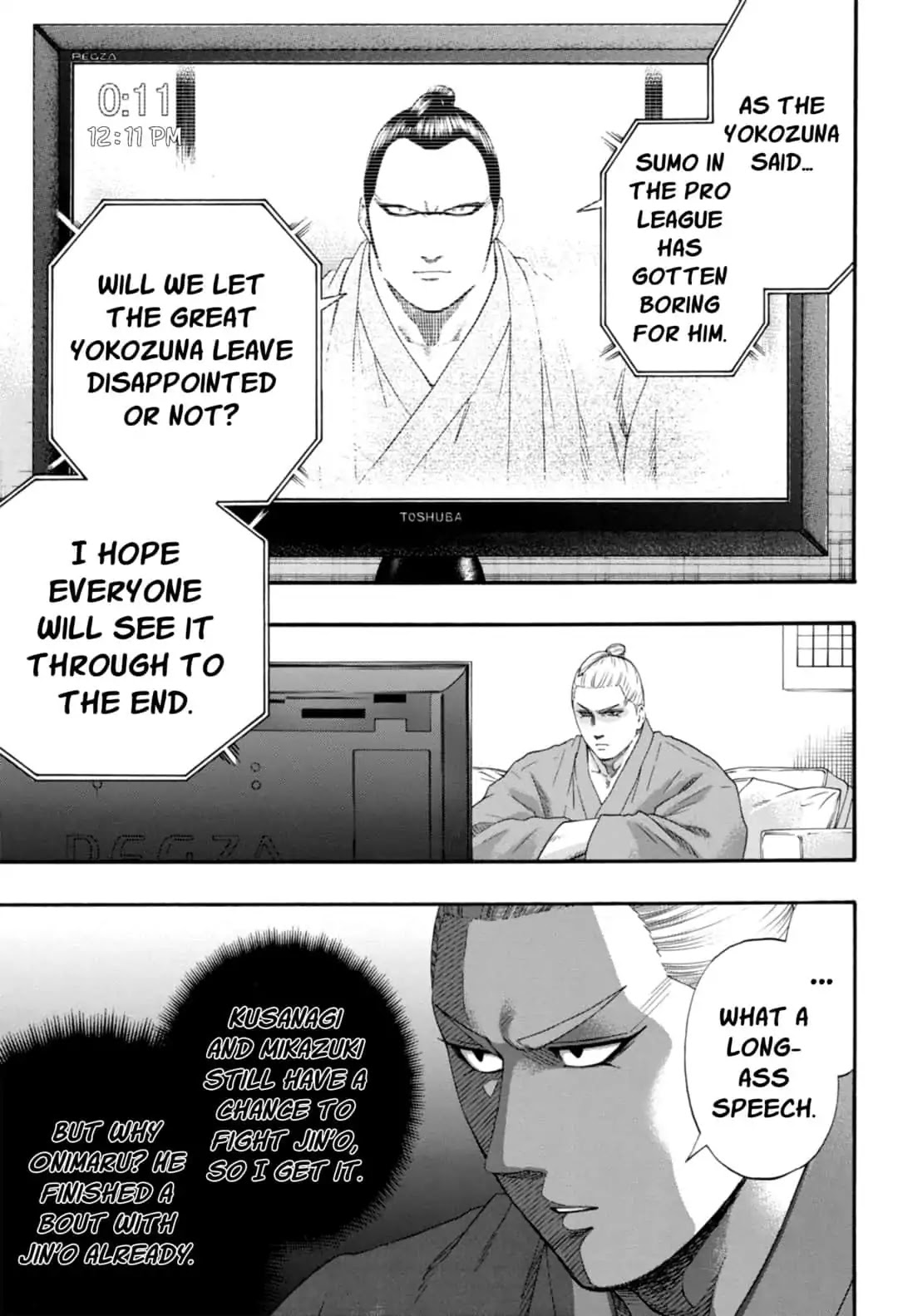 Hinomaru Zumou chapter 232 page 8