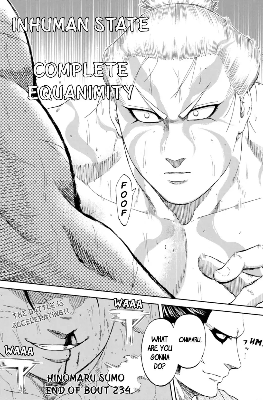 Hinomaru Zumou chapter 234 page 19