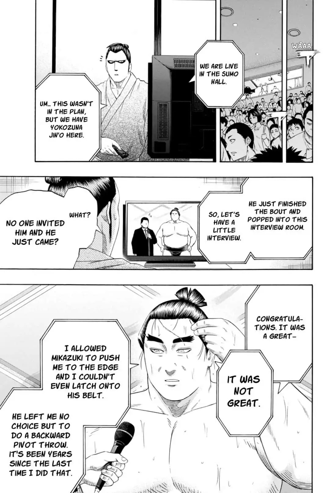 Hinomaru Zumou chapter 236 page 13