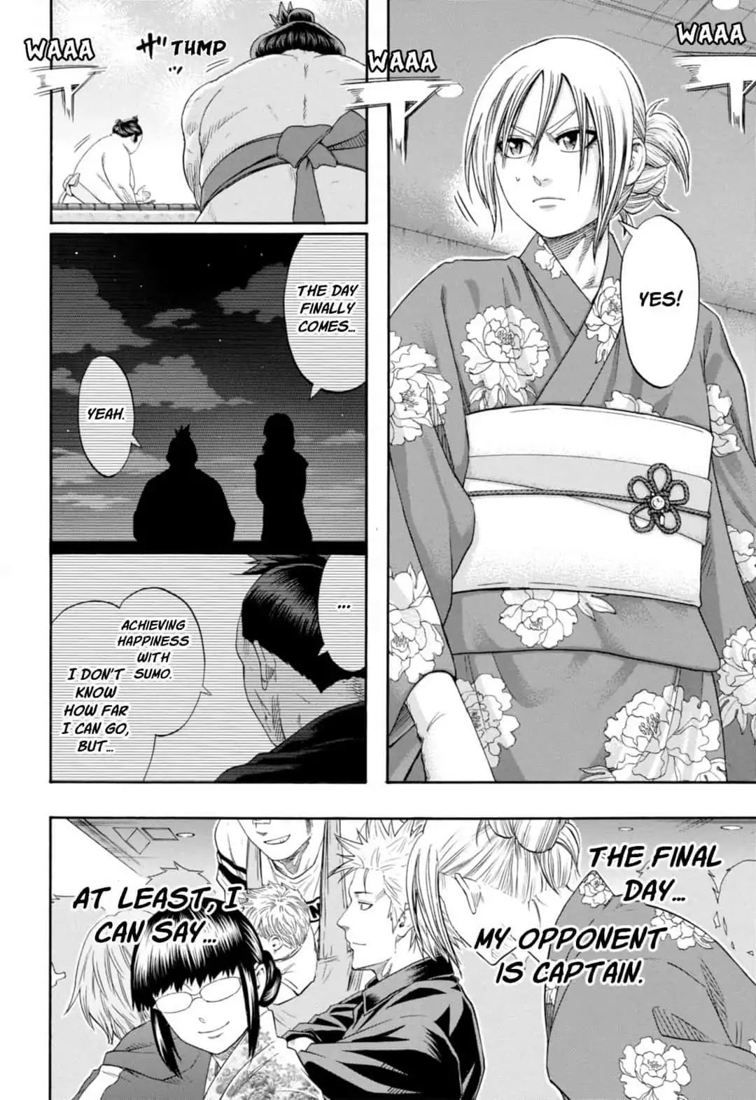 Hinomaru Zumou chapter 240 page 18