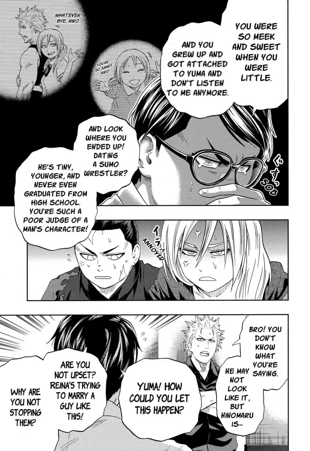 Hinomaru Zumou chapter 240 page 3