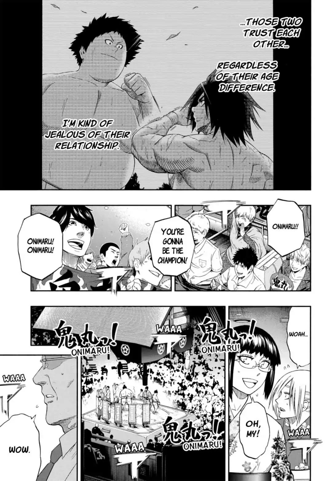 Hinomaru Zumou chapter 241 page 3