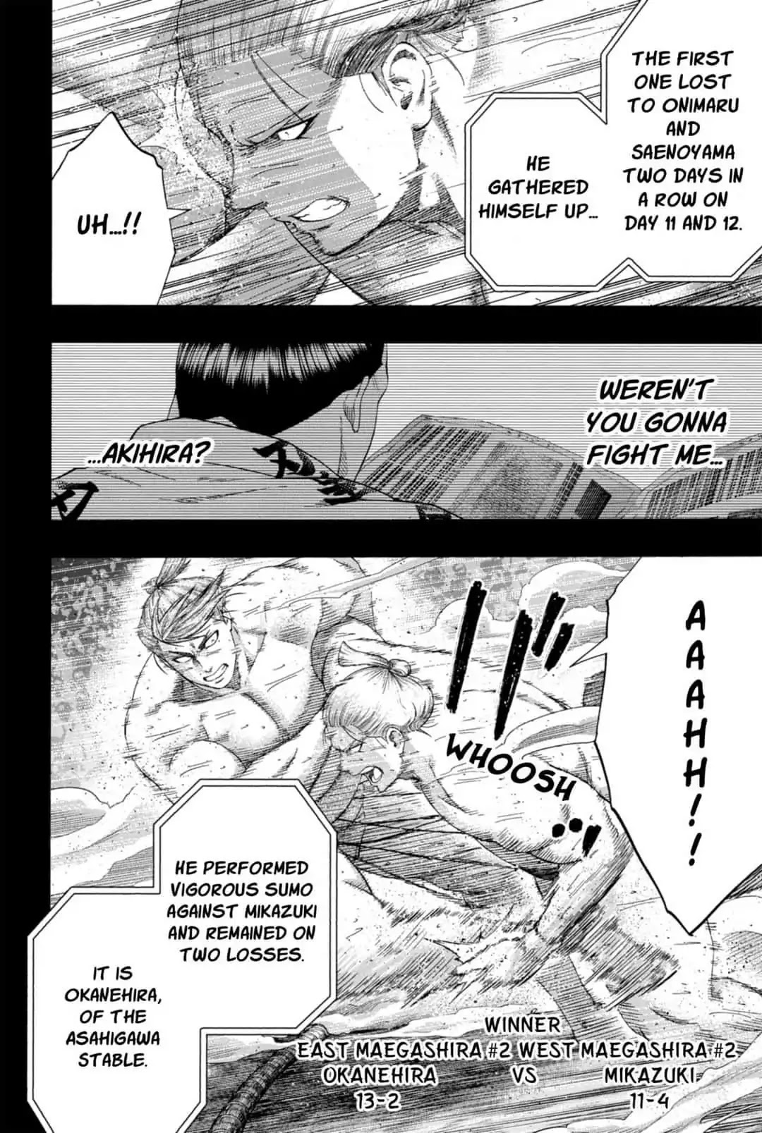 Hinomaru Zumou chapter 243 page 4