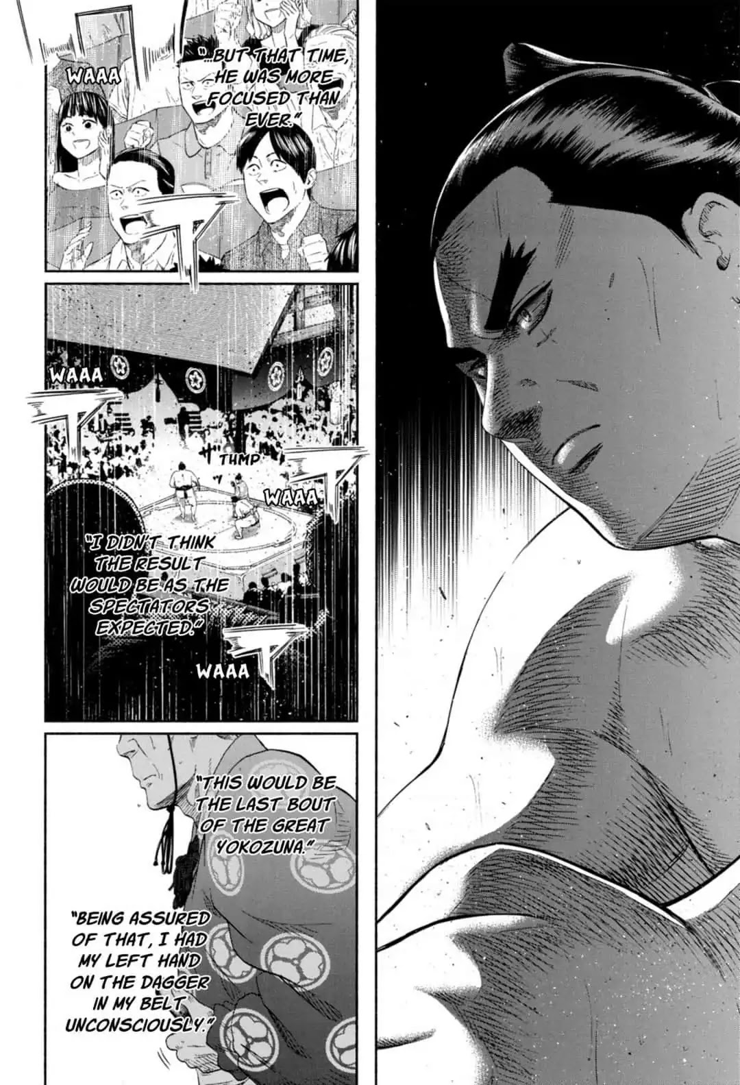 Hinomaru Zumou chapter 243 page 8