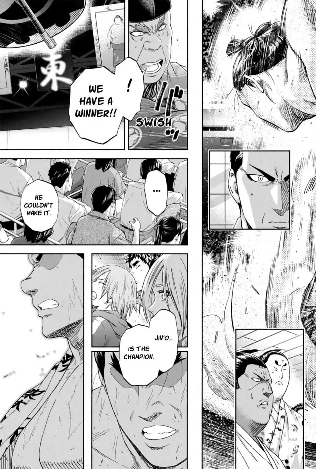 Hinomaru Zumou chapter 244 page 10