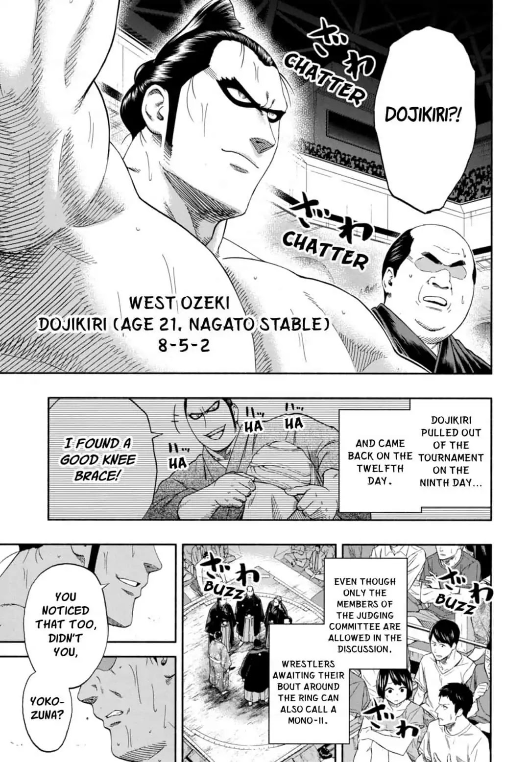 Hinomaru Zumou chapter 244 page 13