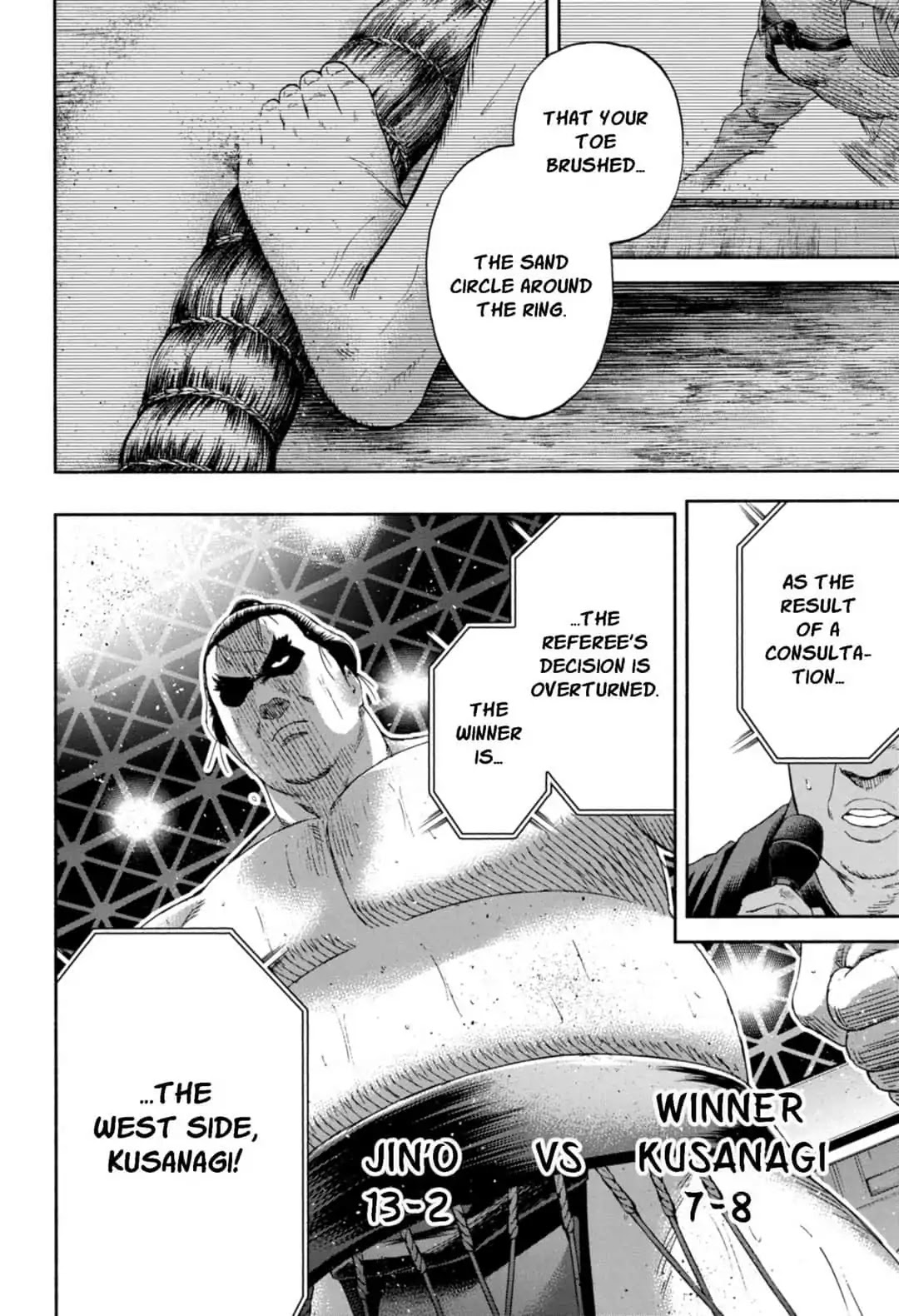 Hinomaru Zumou chapter 244 page 14