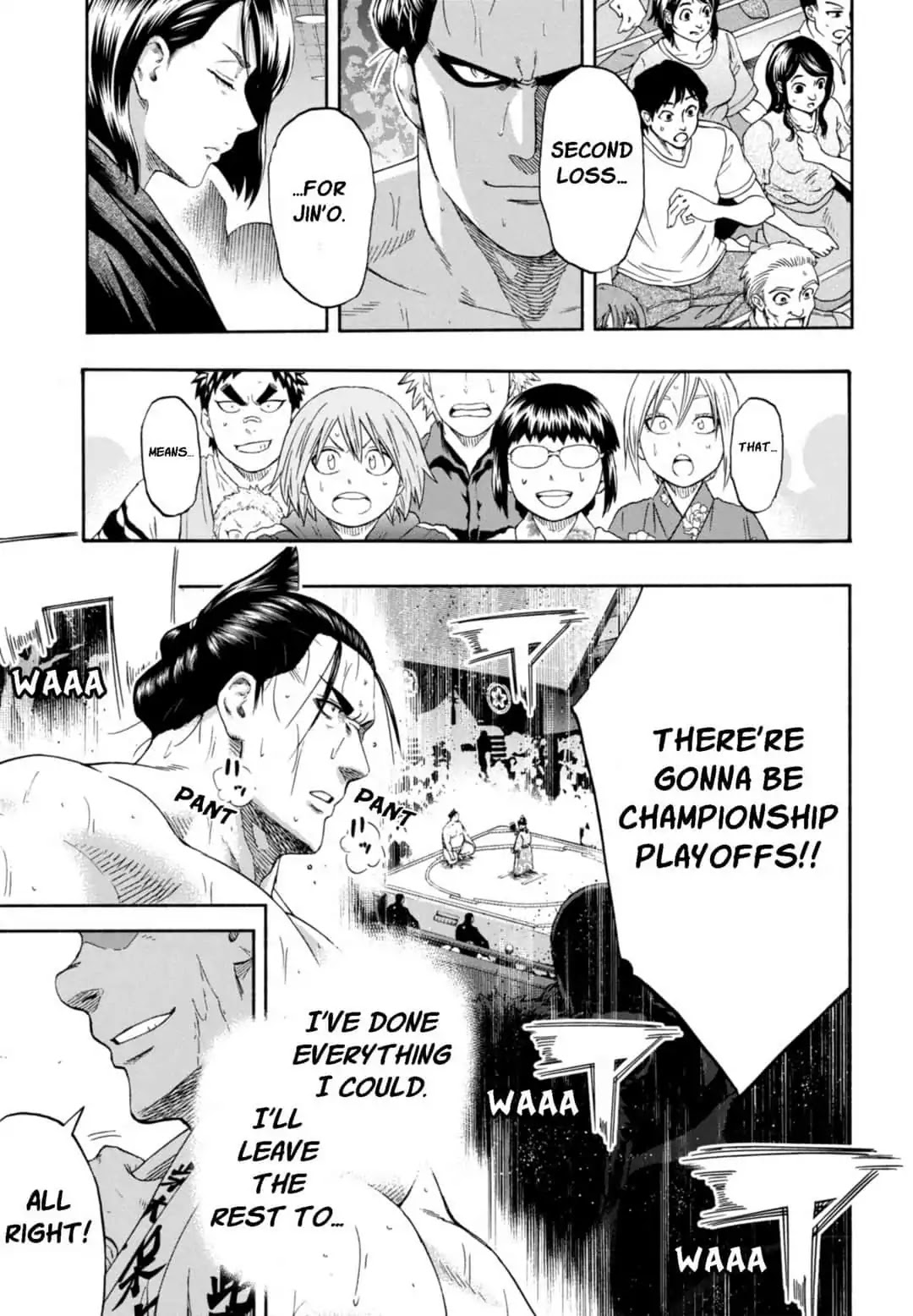 Hinomaru Zumou chapter 244 page 15