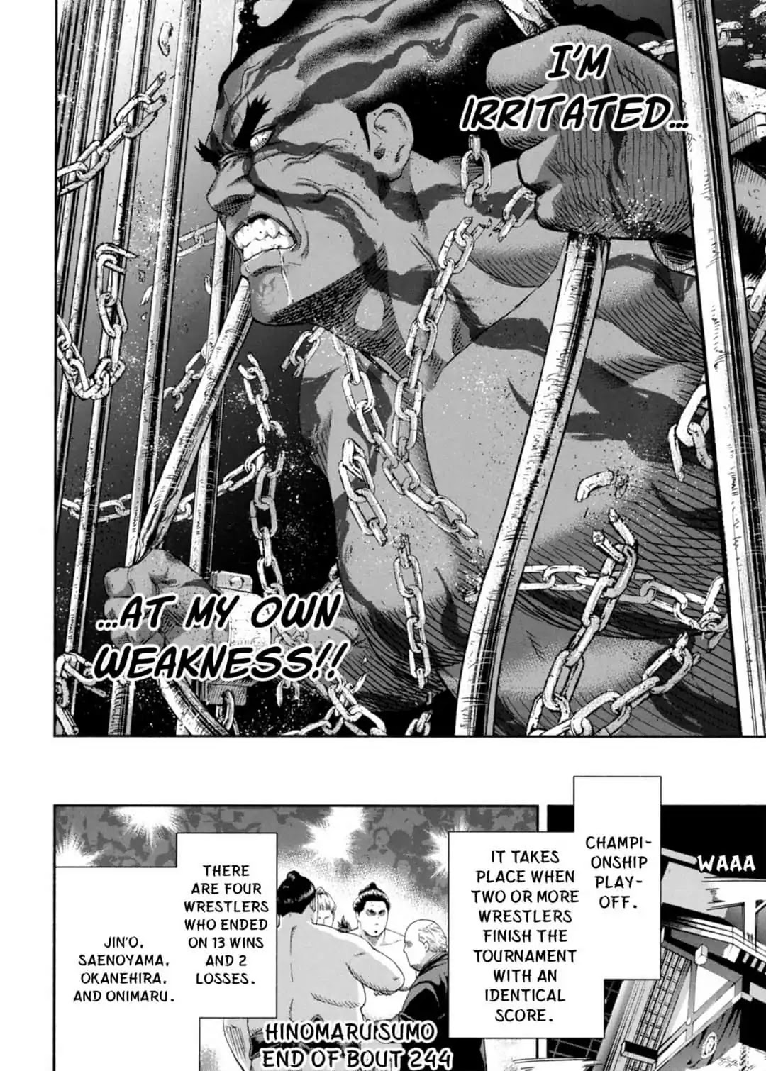 Hinomaru Zumou chapter 244 page 18