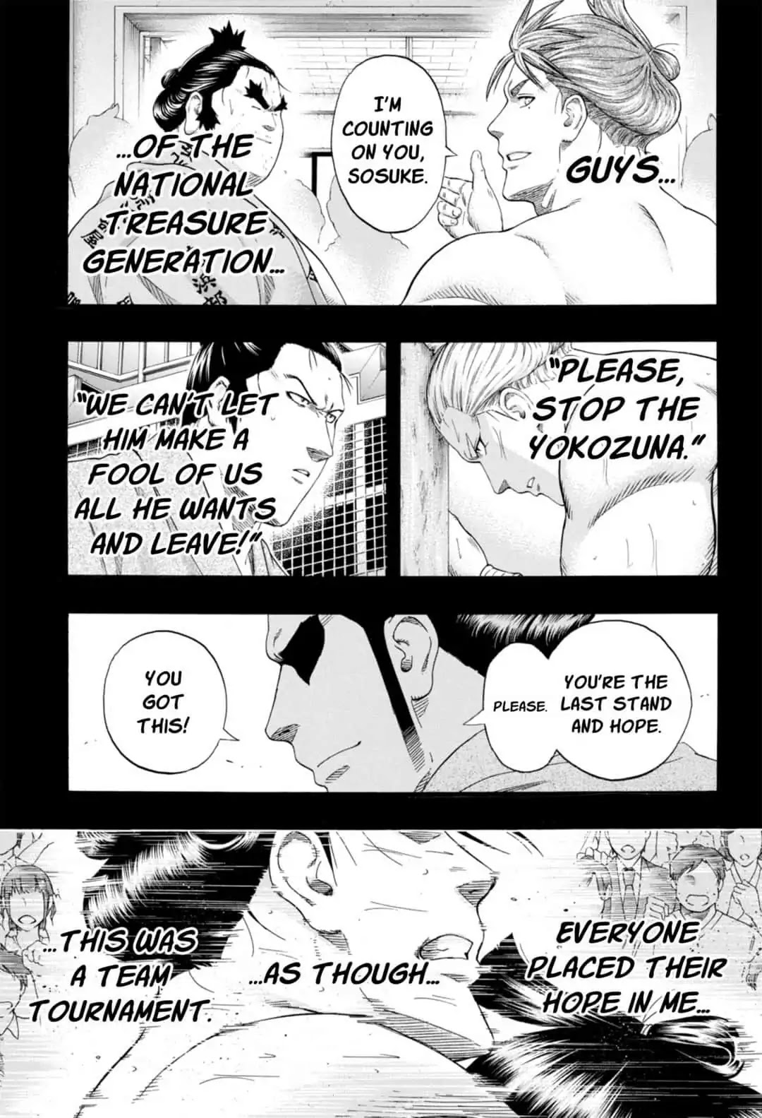 Hinomaru Zumou chapter 244 page 5