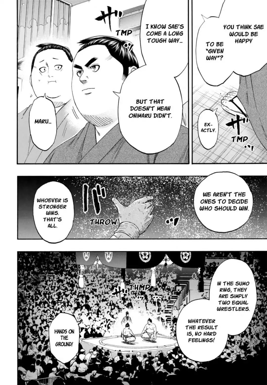 Hinomaru Zumou chapter 245 page 12