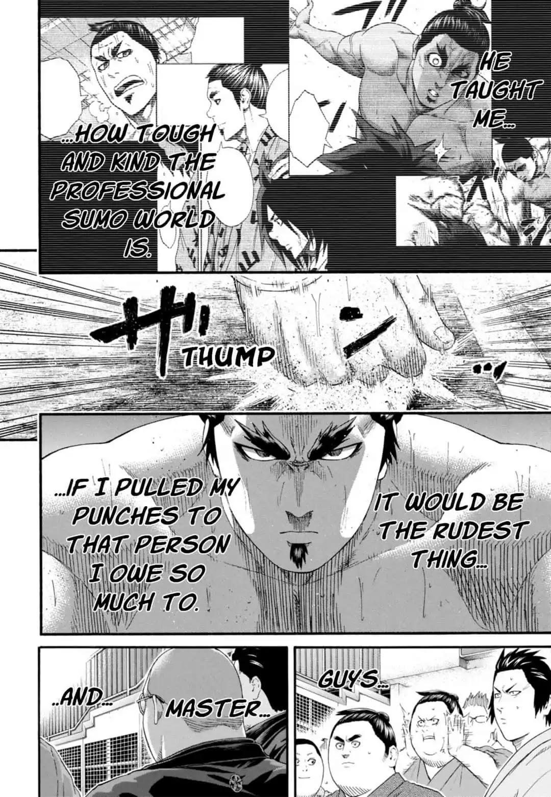 Hinomaru Zumou chapter 245 page 14