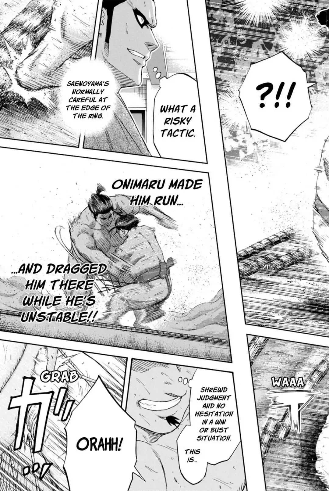 Hinomaru Zumou chapter 246 page 19