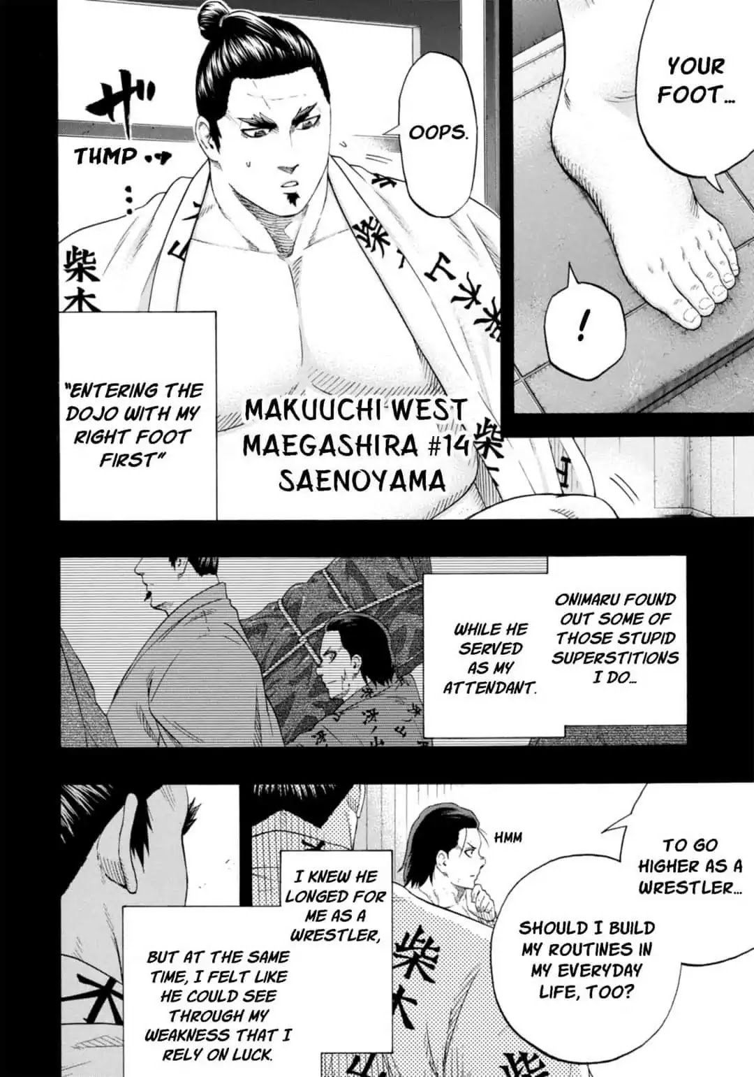 Hinomaru Zumou chapter 246 page 6