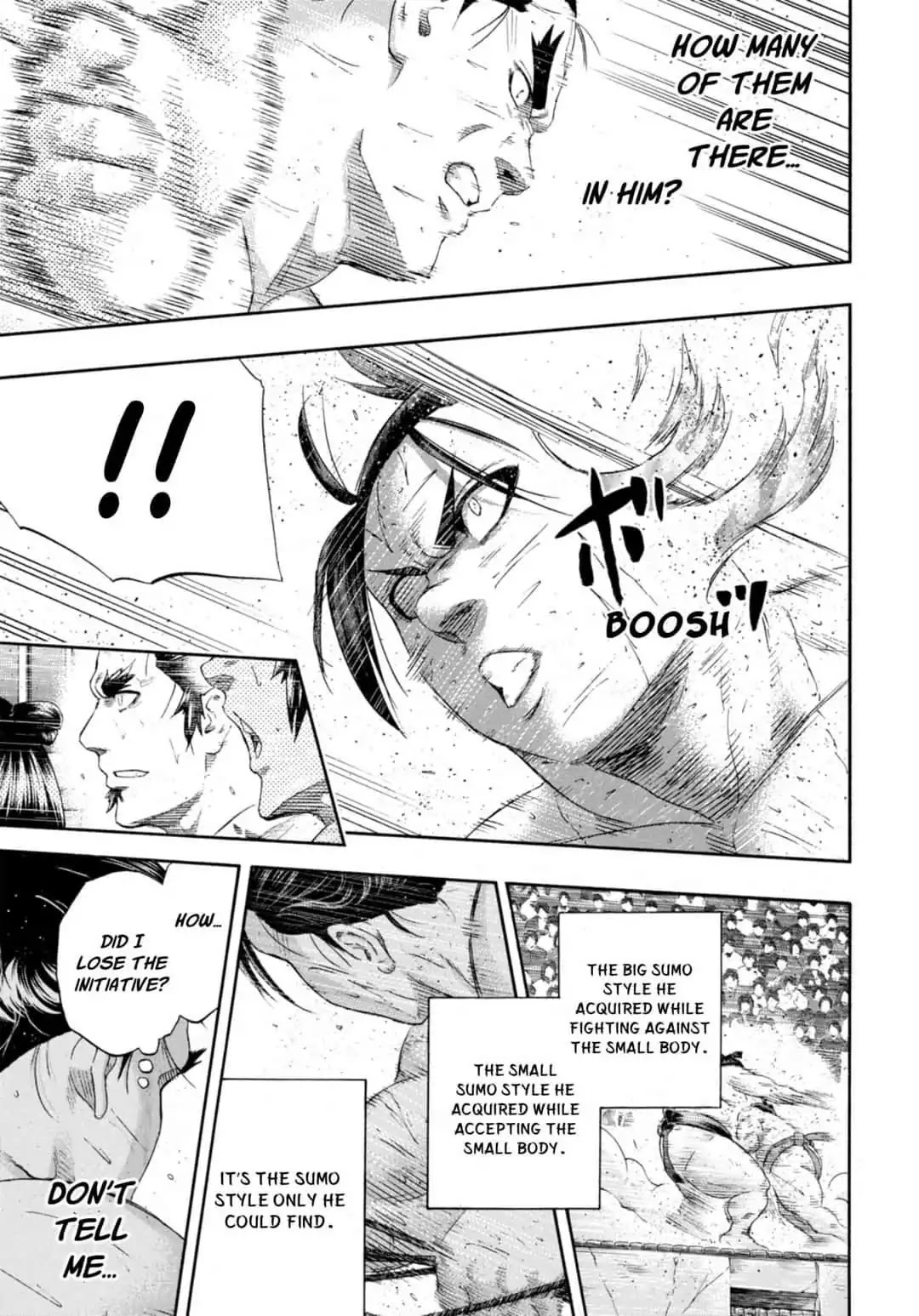 Hinomaru Zumou chapter 249 page 9