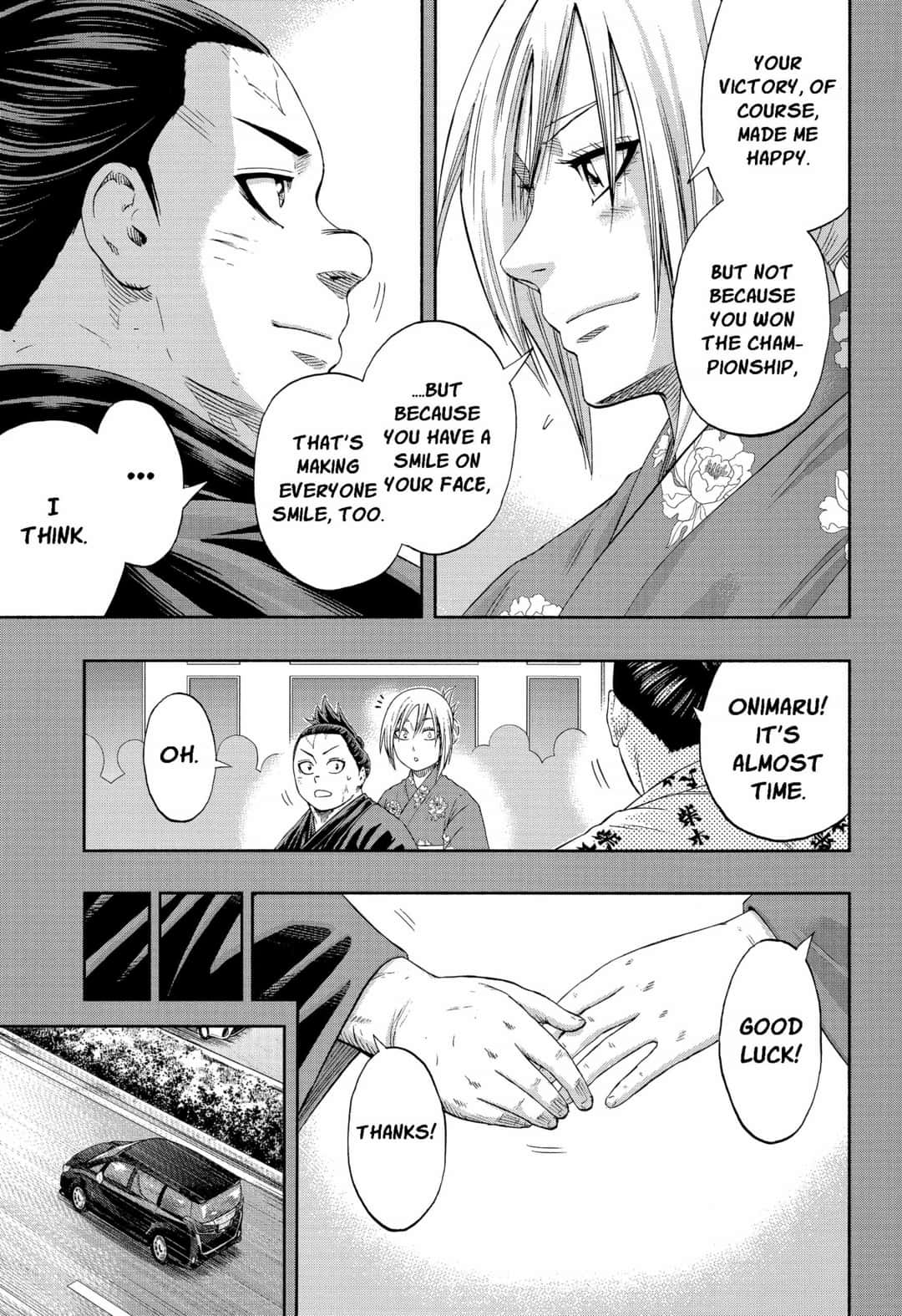 Hinomaru Zumou chapter 250.5 page 17