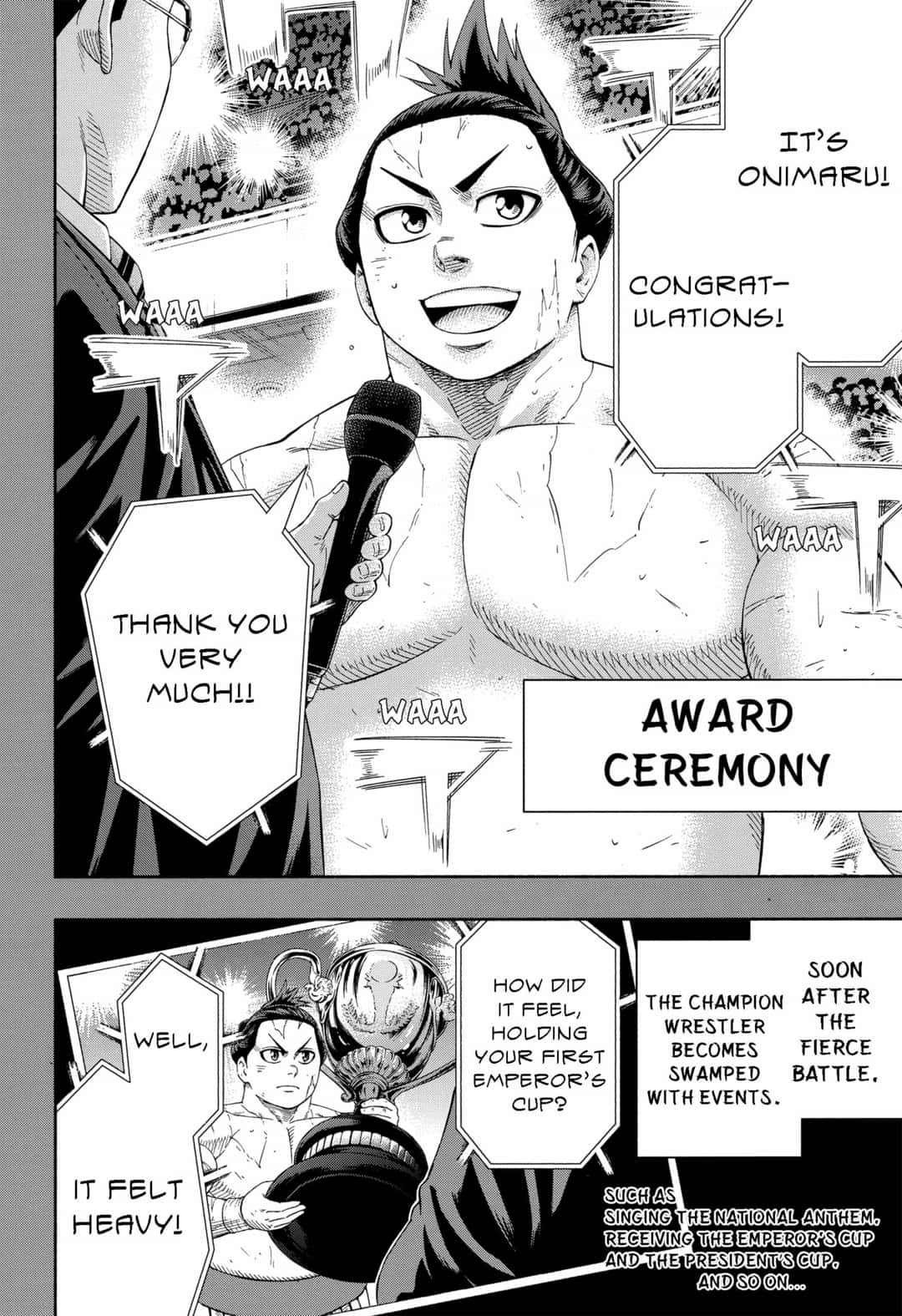 Hinomaru Zumou chapter 250.5 page 2