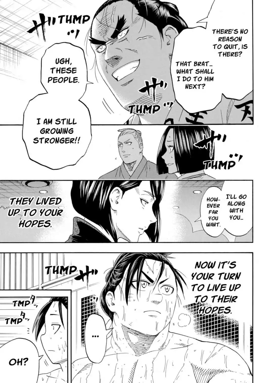 Hinomaru Zumou chapter 250 page 15