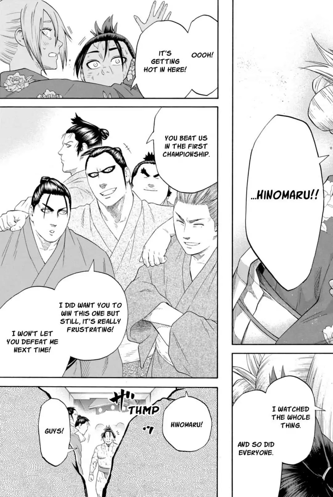 Hinomaru Zumou chapter 250 page 17