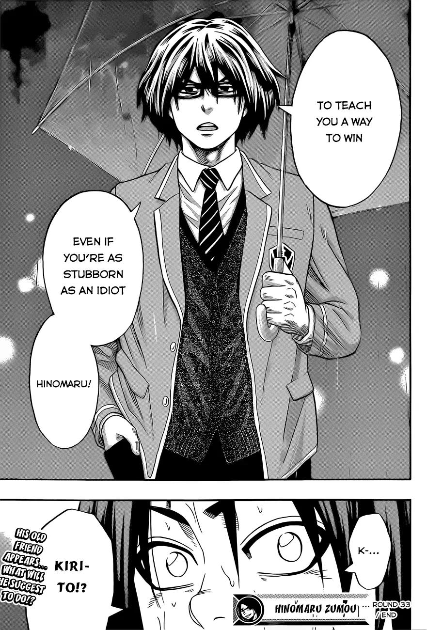 Hinomaru Zumou chapter 33 page 22