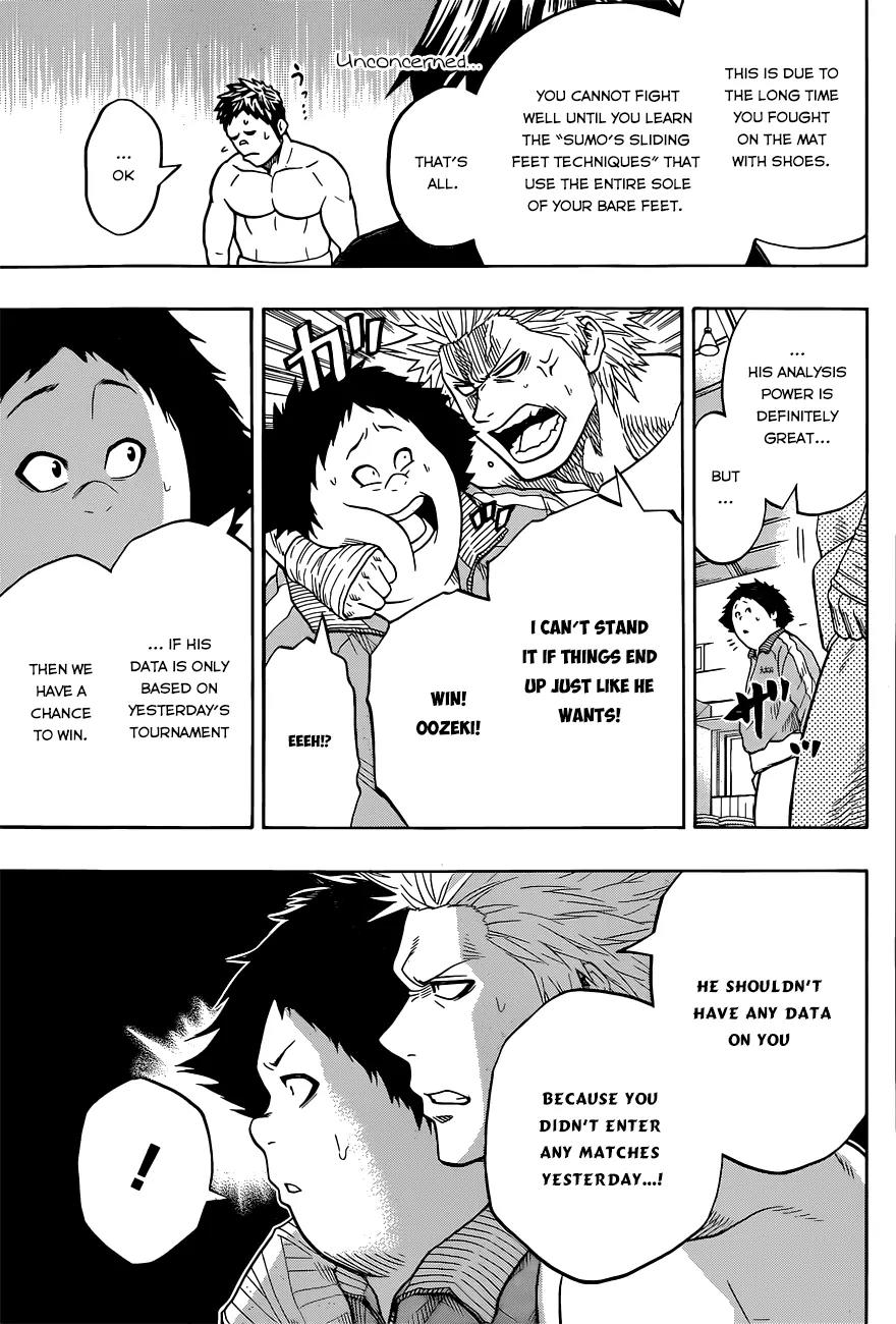 Hinomaru Zumou chapter 35 page 14