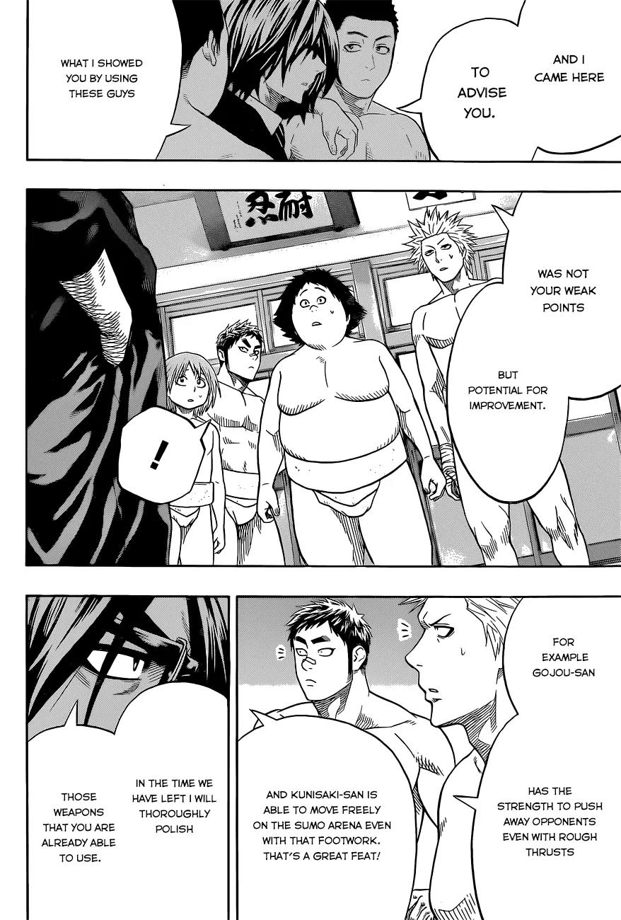 Hinomaru Zumou chapter 35 page 19