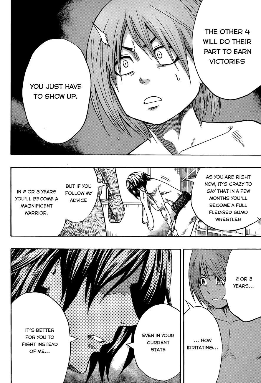 Hinomaru Zumou chapter 38 page 11