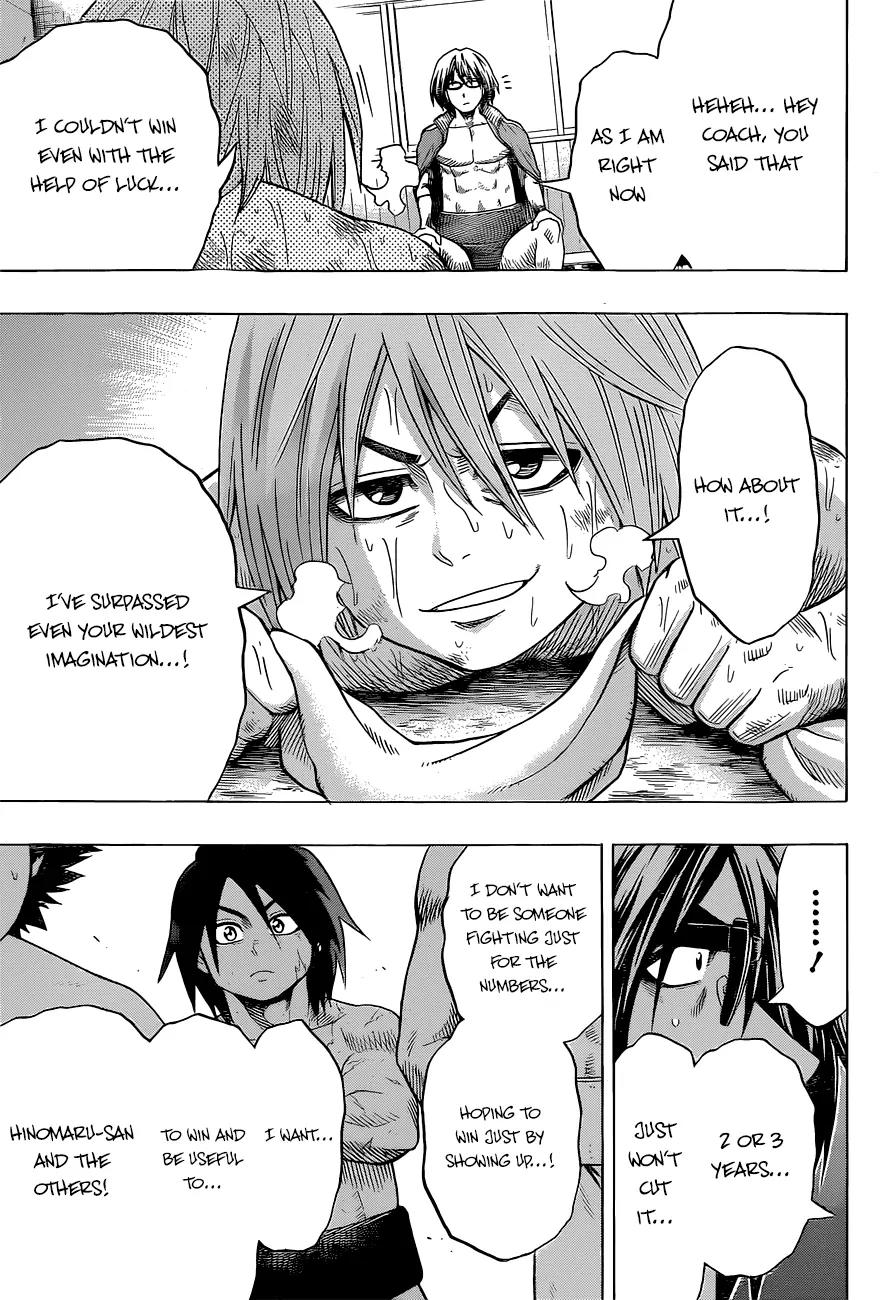 Hinomaru Zumou chapter 38 page 18