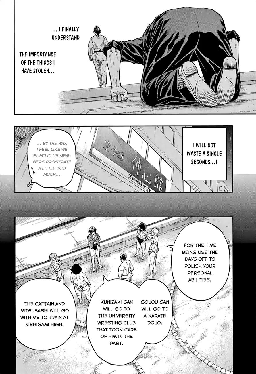 Hinomaru Zumou chapter 40 page 17