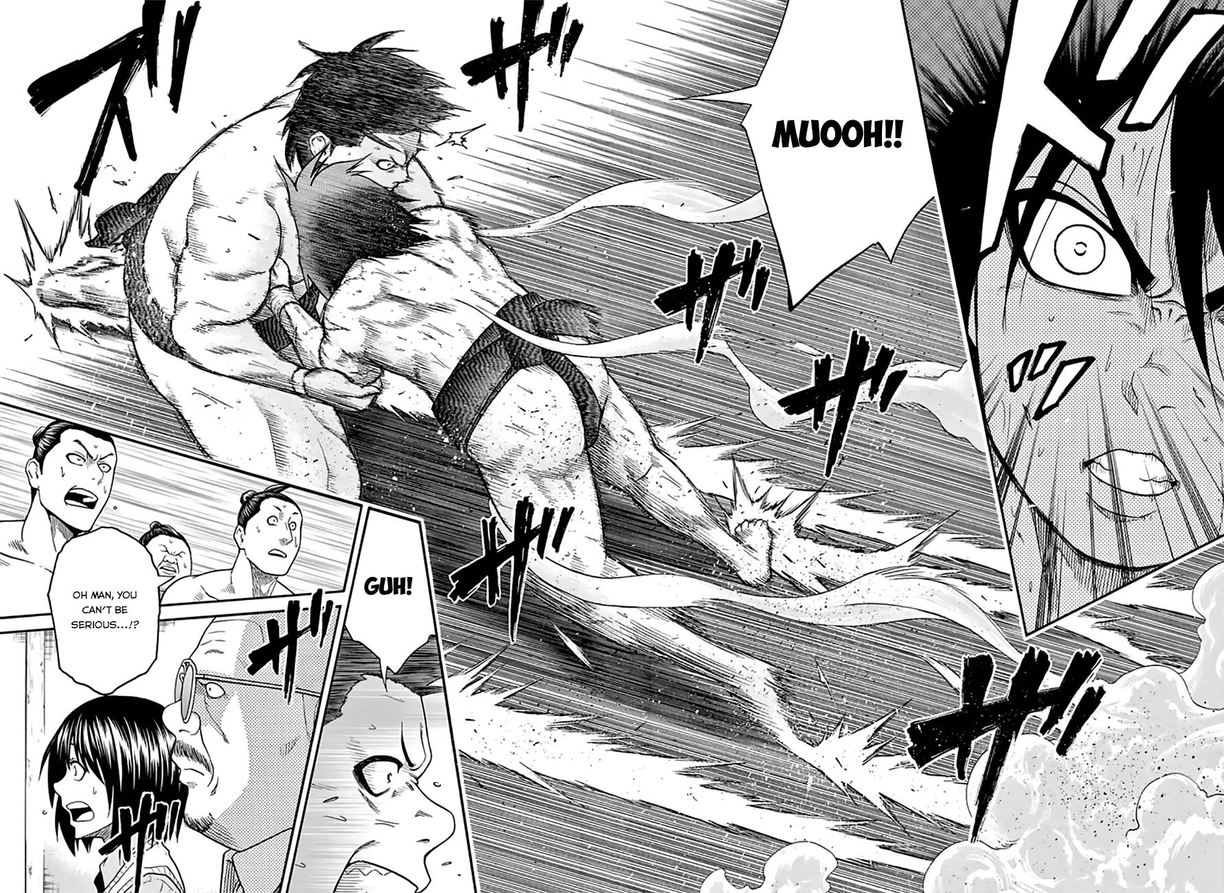 Hinomaru Zumou chapter 41 page 17