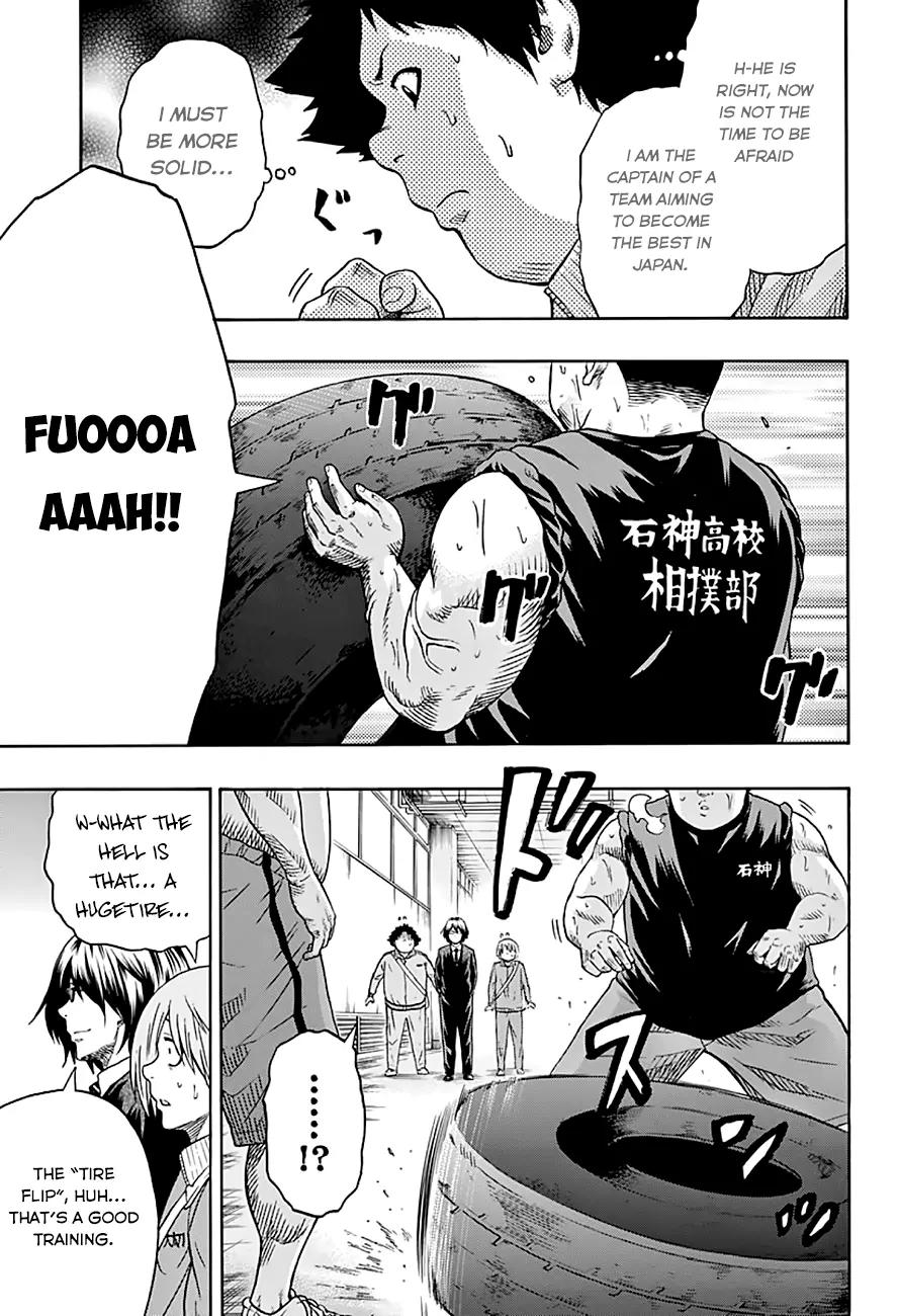 Hinomaru Zumou chapter 45 page 10