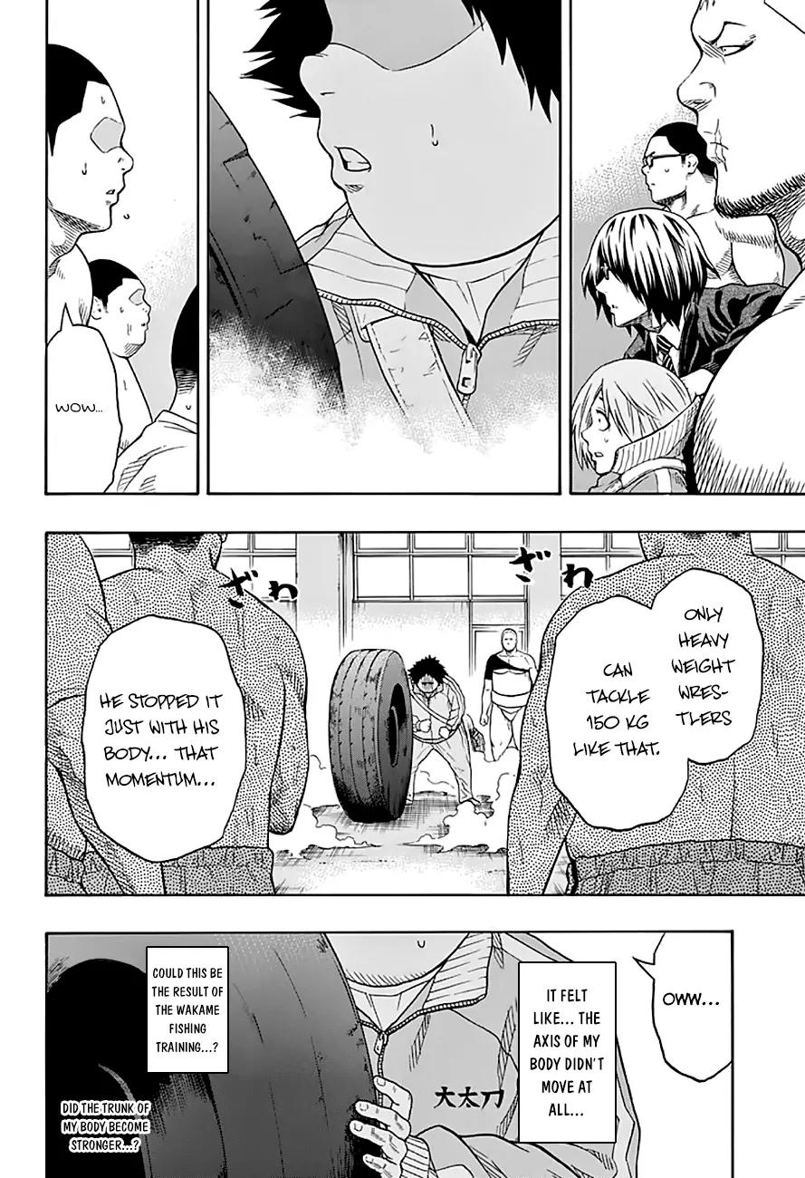 Hinomaru Zumou chapter 45 page 16