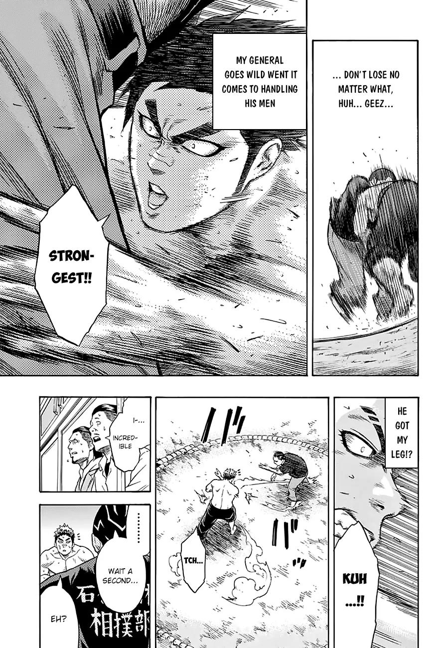 Hinomaru Zumou chapter 46 page 18