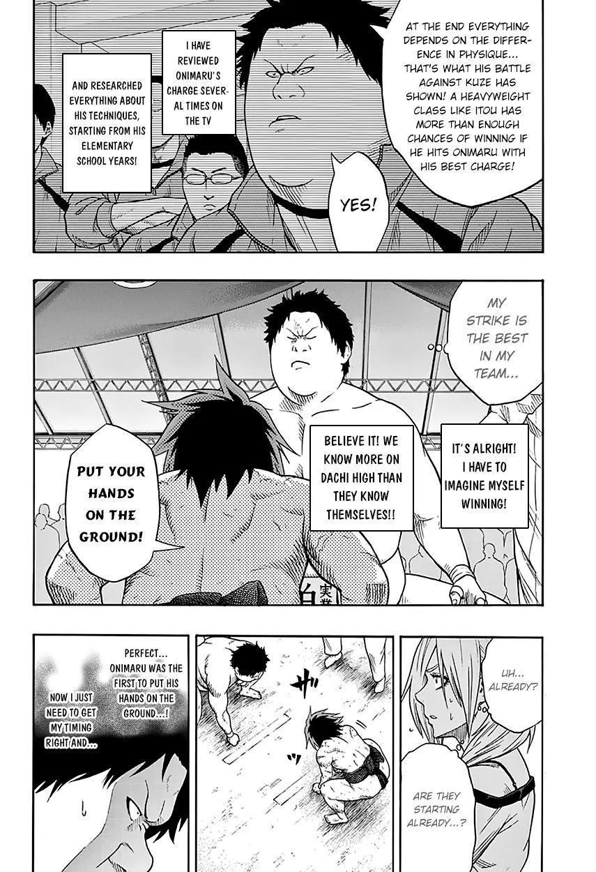 Hinomaru Zumou chapter 48 page 12