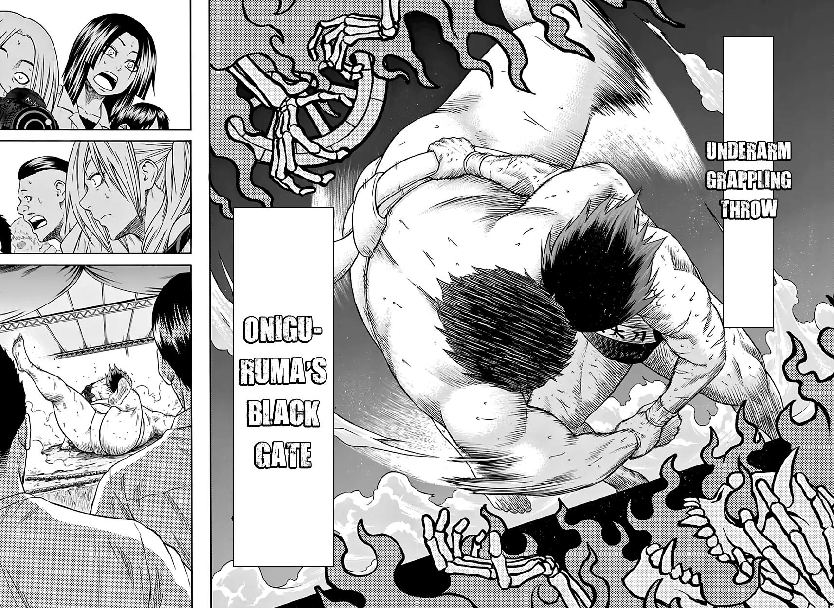Hinomaru Zumou chapter 48 page 16