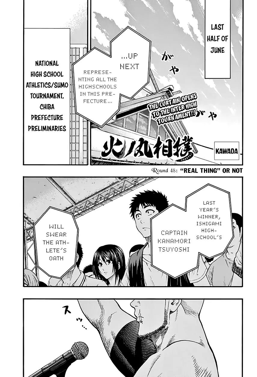 Hinomaru Zumou chapter 48 page 2