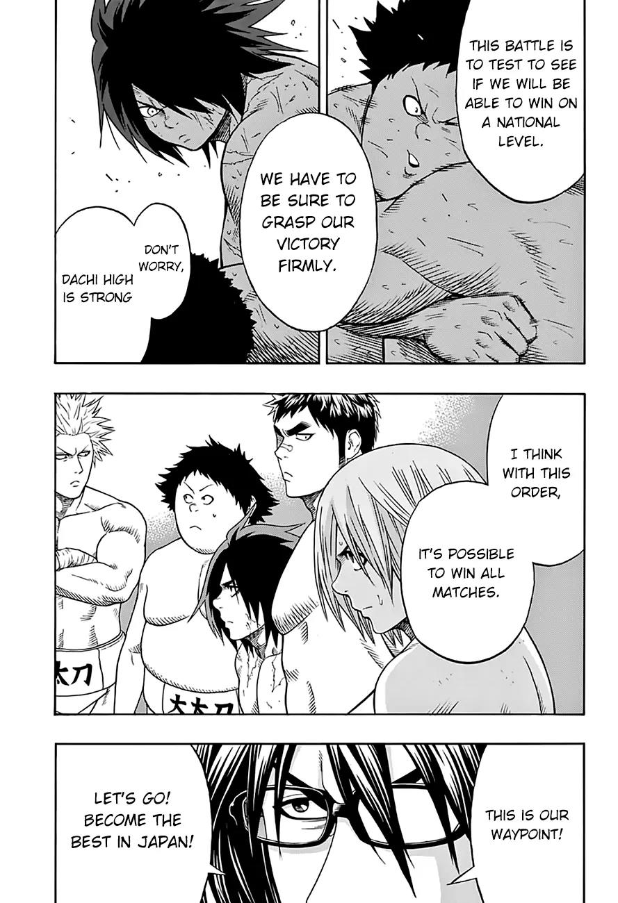 Hinomaru Zumou chapter 52 page 17