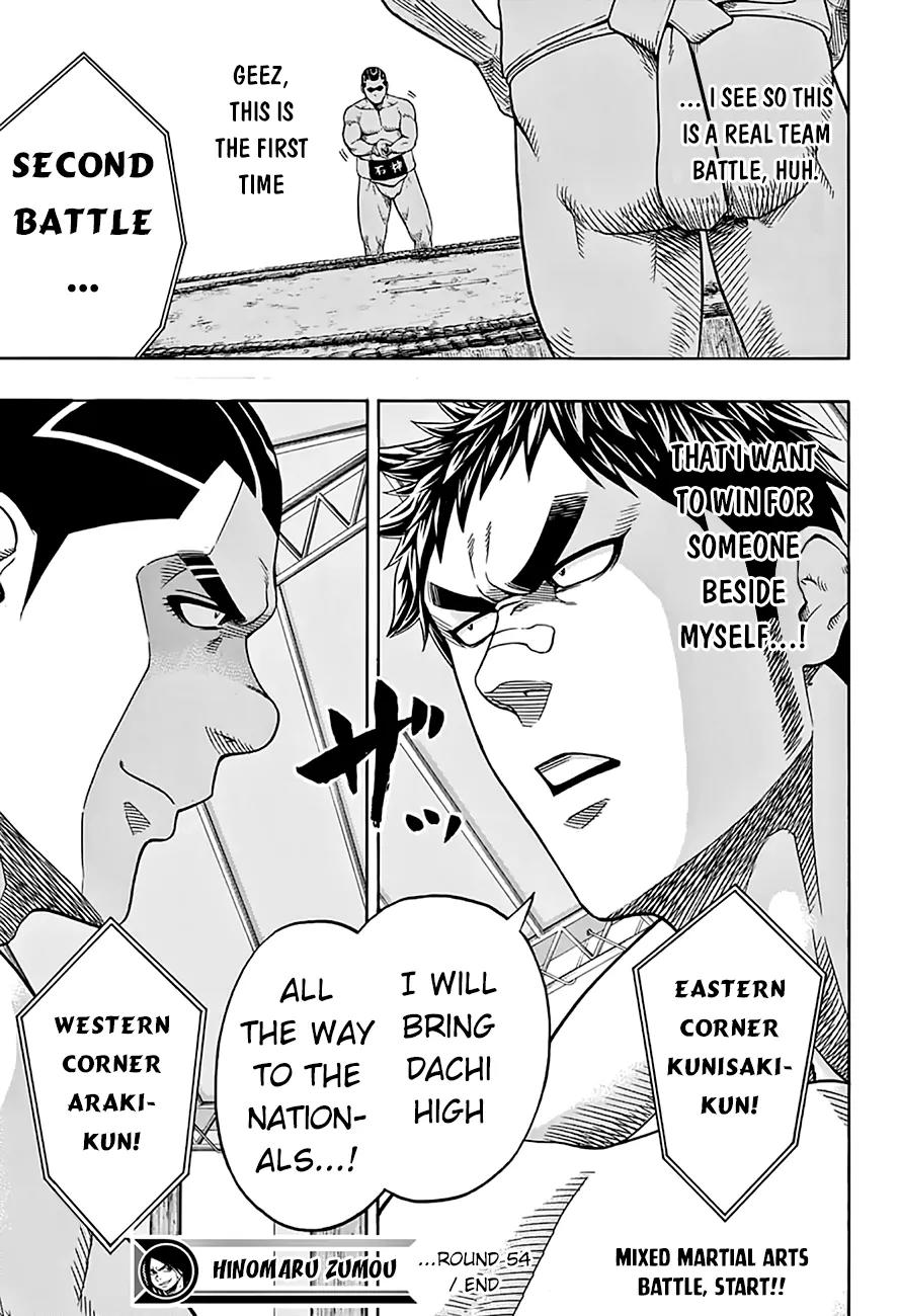 Hinomaru Zumou chapter 54 page 20
