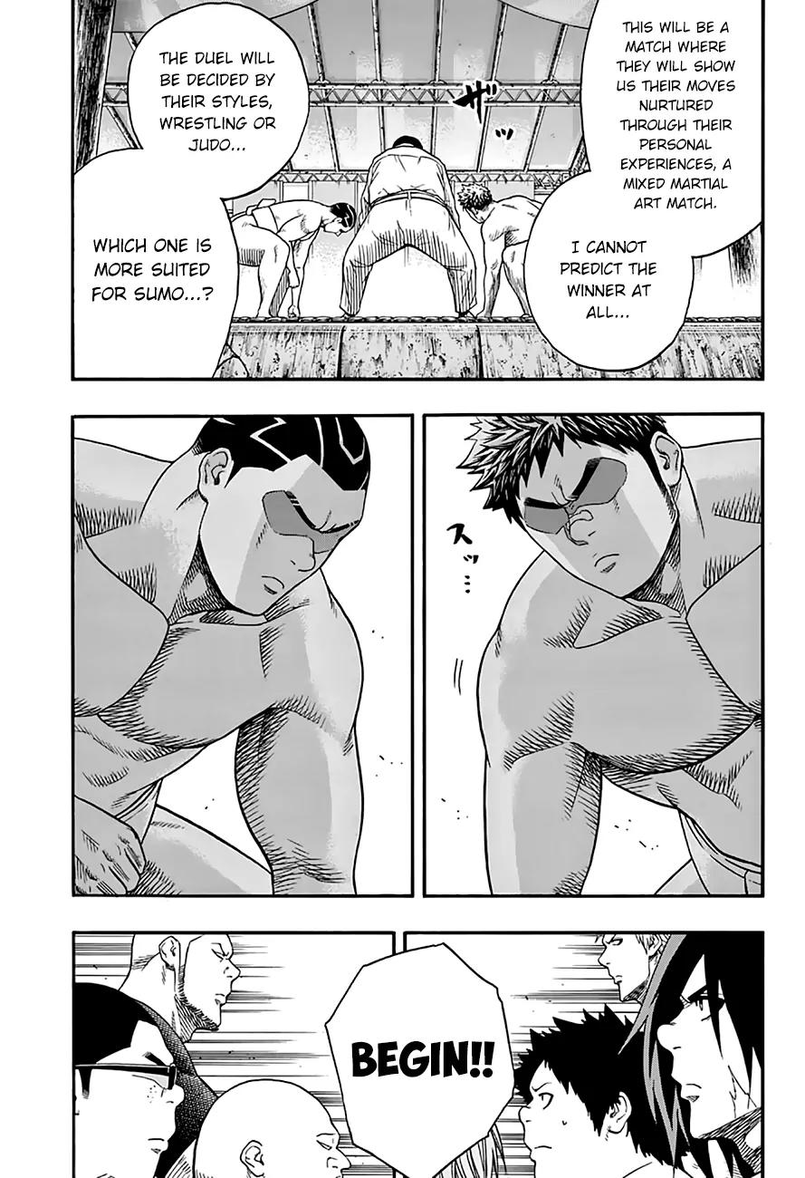 Hinomaru Zumou chapter 55 page 8