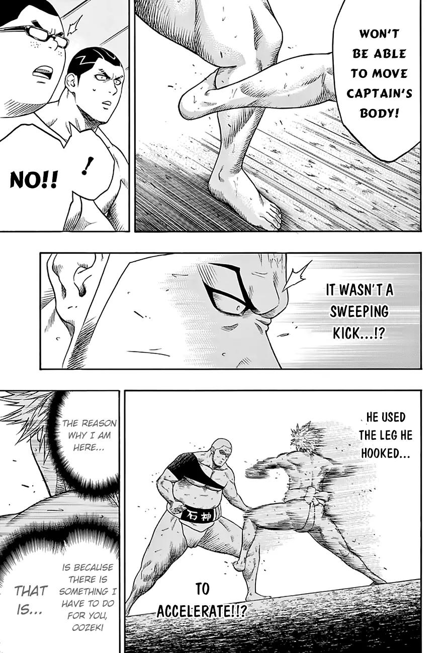 Hinomaru Zumou chapter 58 page 17