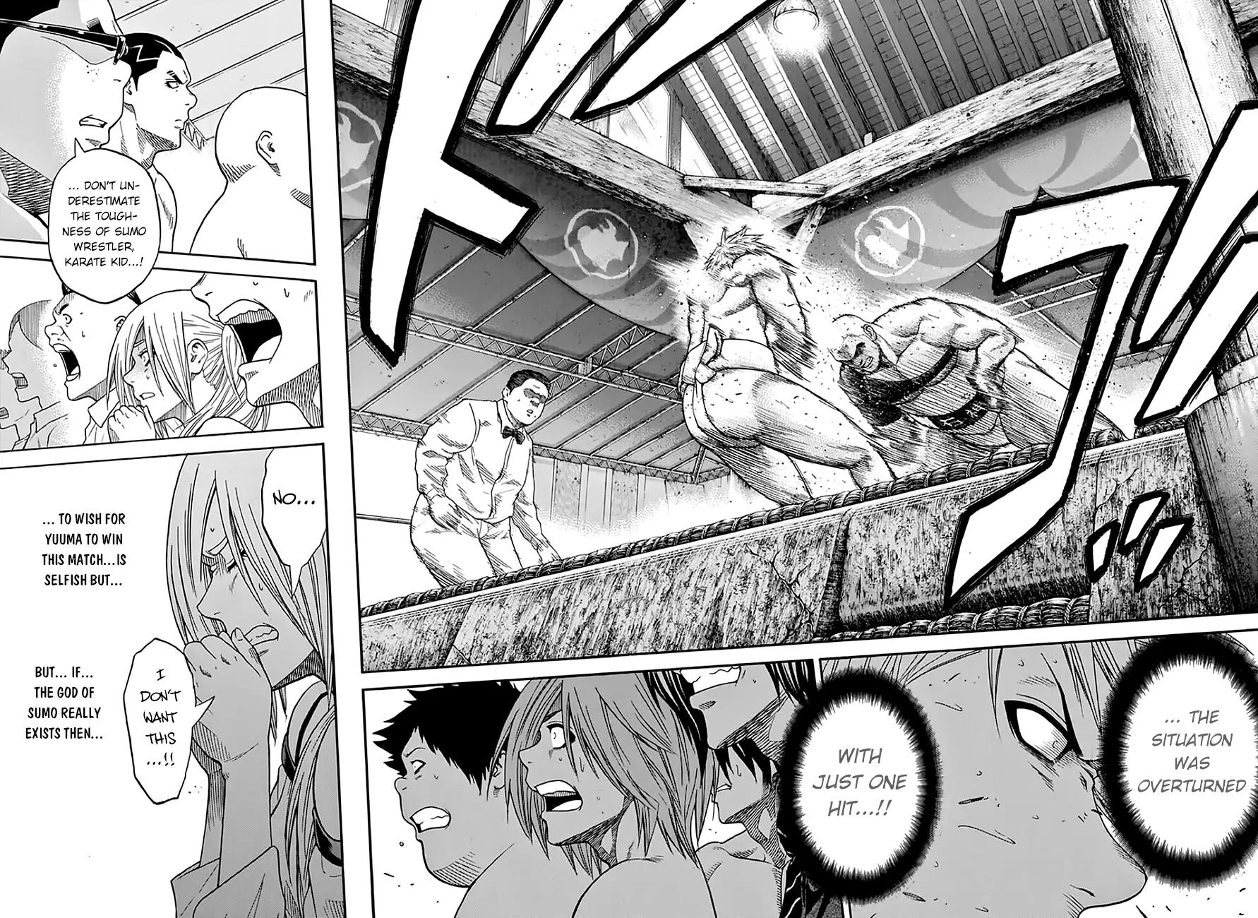Hinomaru Zumou chapter 58 page 9