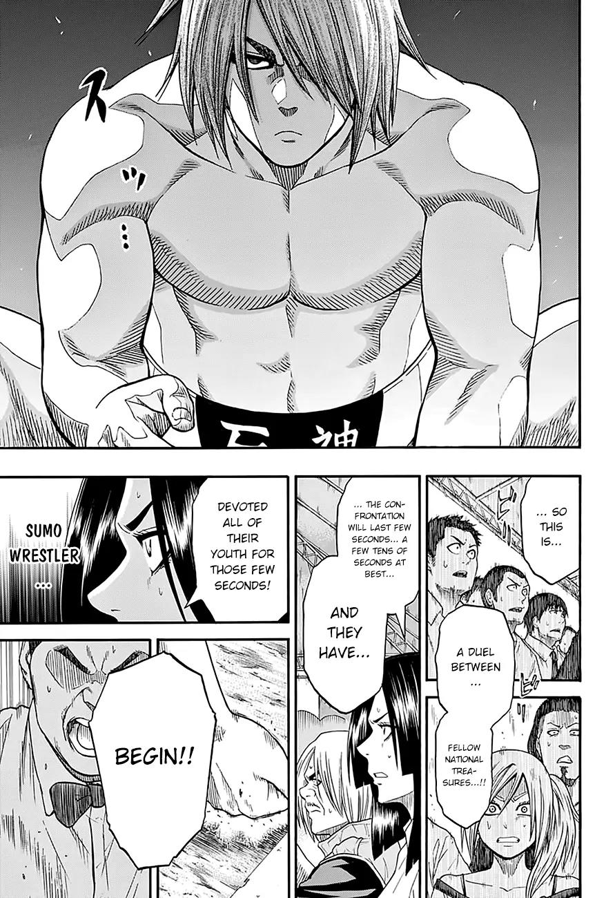 Hinomaru Zumou chapter 63 page 19