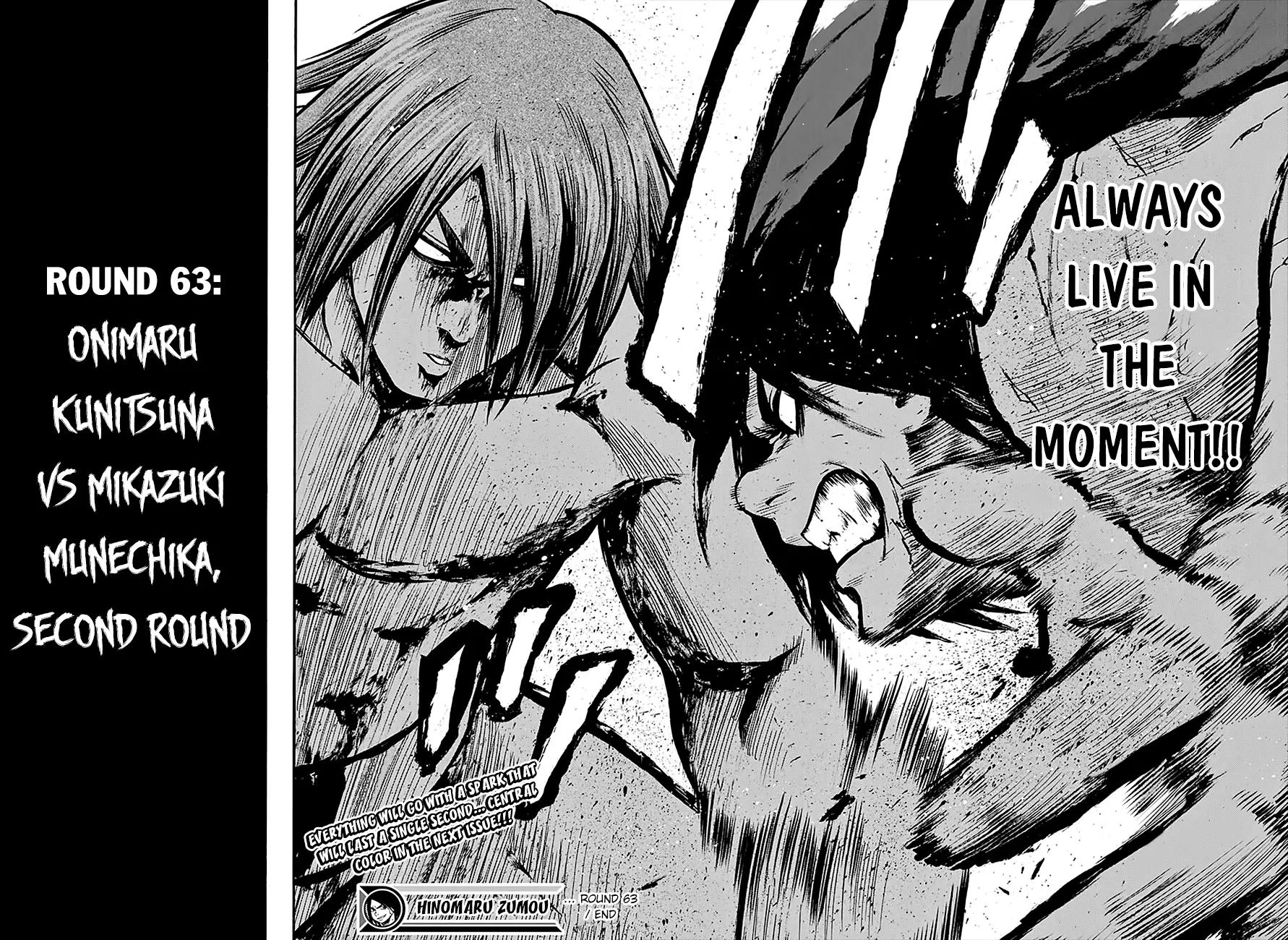 Hinomaru Zumou chapter 63 page 20