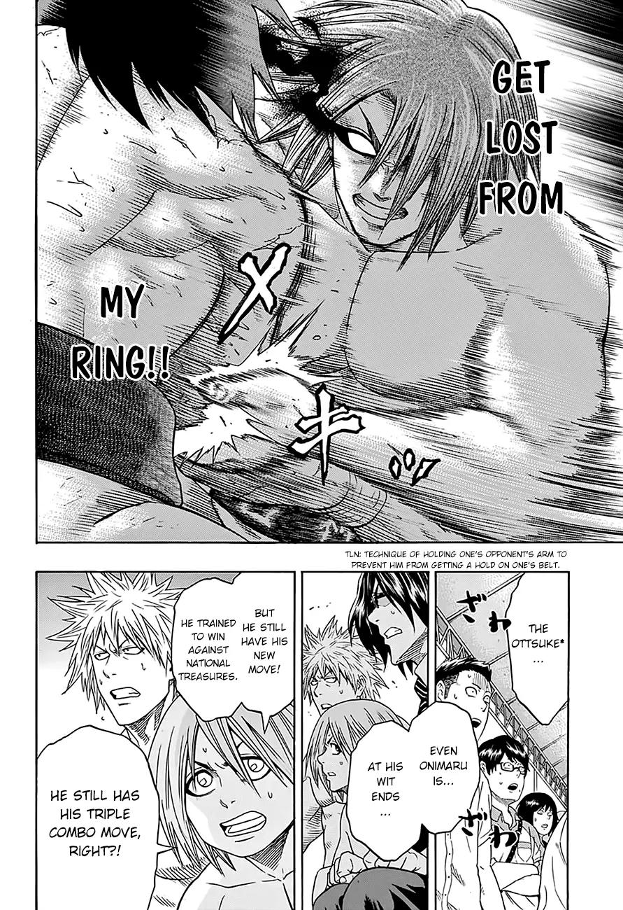 Hinomaru Zumou chapter 65 page 12
