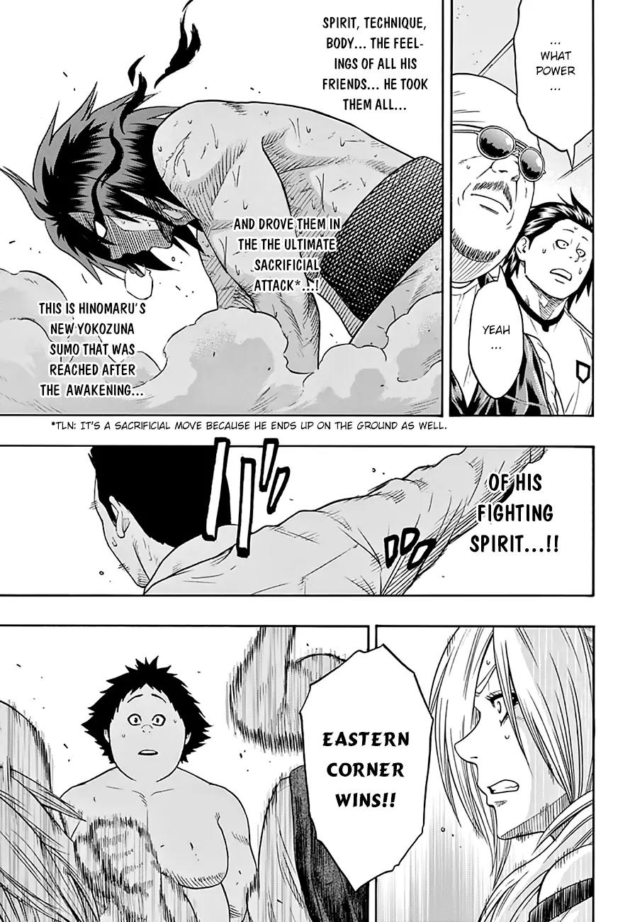 Hinomaru Zumou chapter 67 page 16